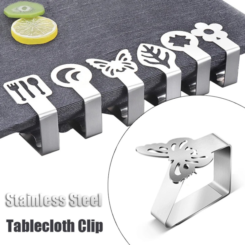 Outdoor Furniture Europe - 20PCS Cat Paw Tablecloth Clips Stainless