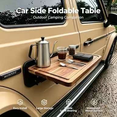 Outdoor Furniture Europe - Quick Setup Car Side Mount Foldable
