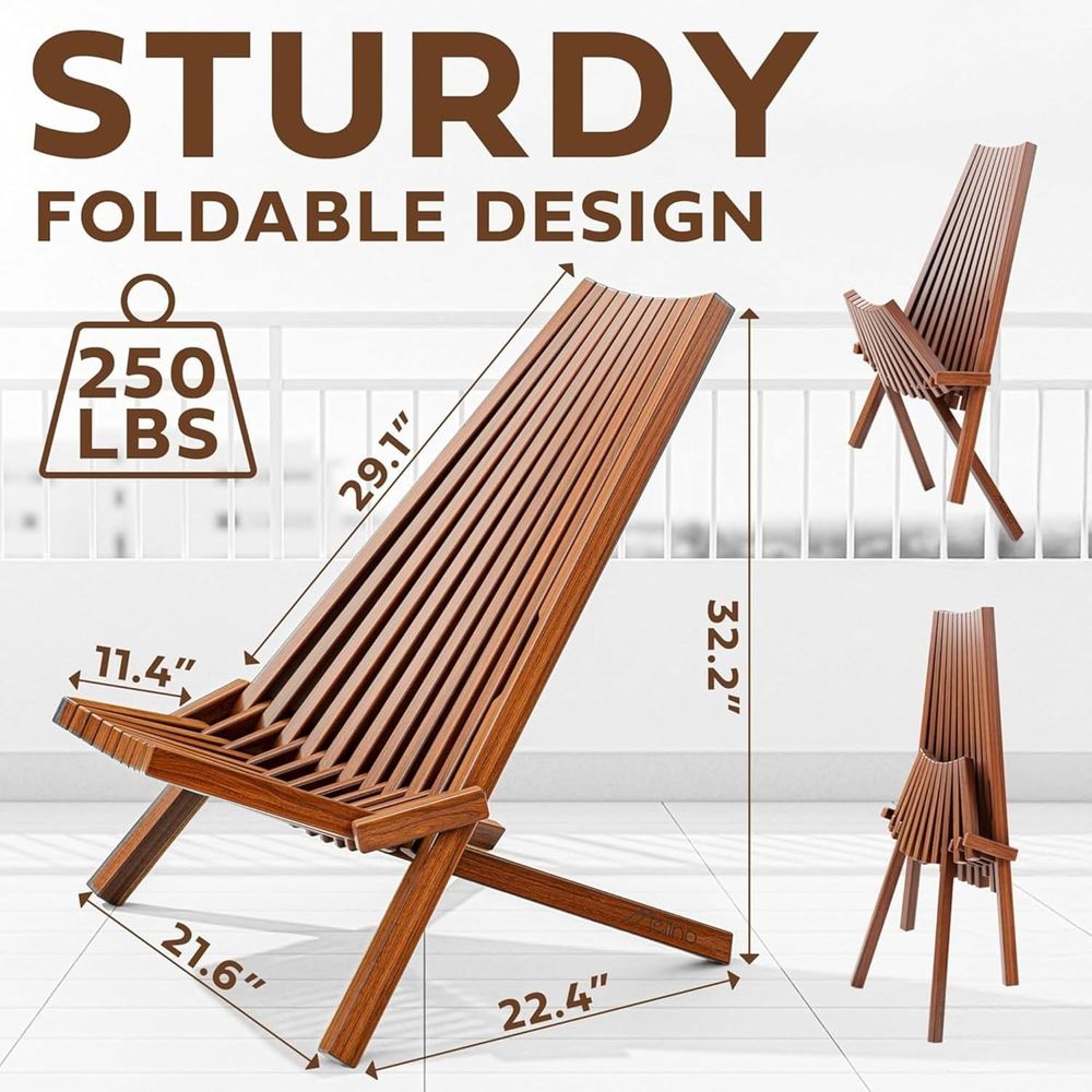 2-Pack Wooden olding Tamarack  - Outdoor Furniture Diy 评论和价格