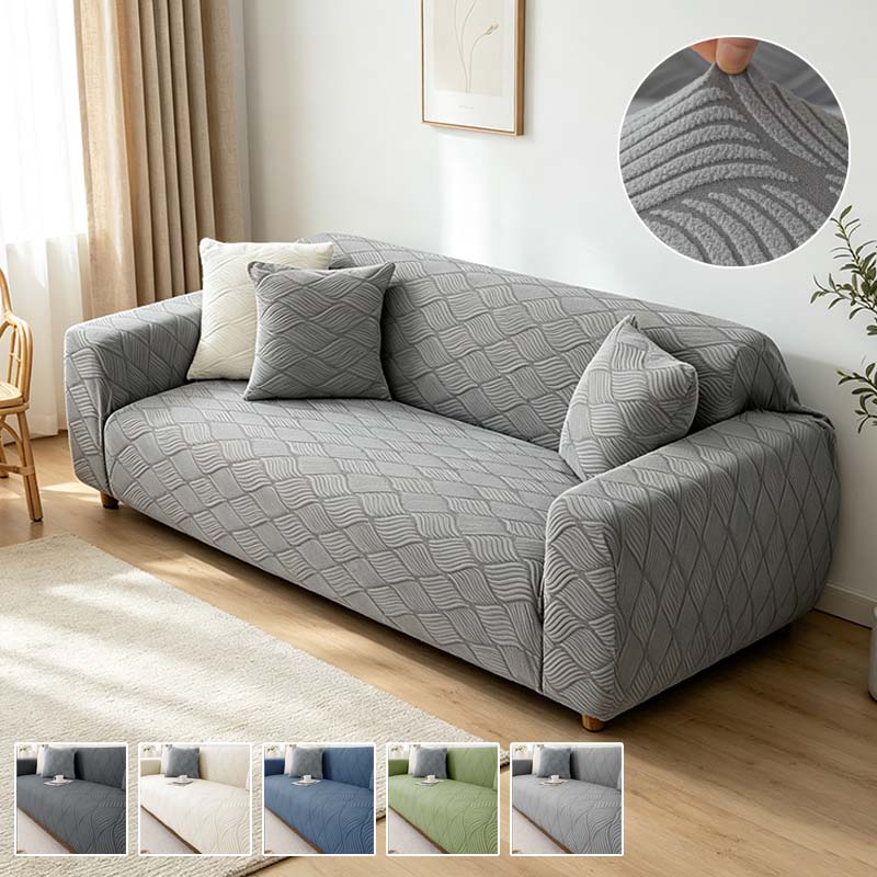 Solid Color Elastic Sofa Cover - Outdoor Furniture Xl 评论和价格