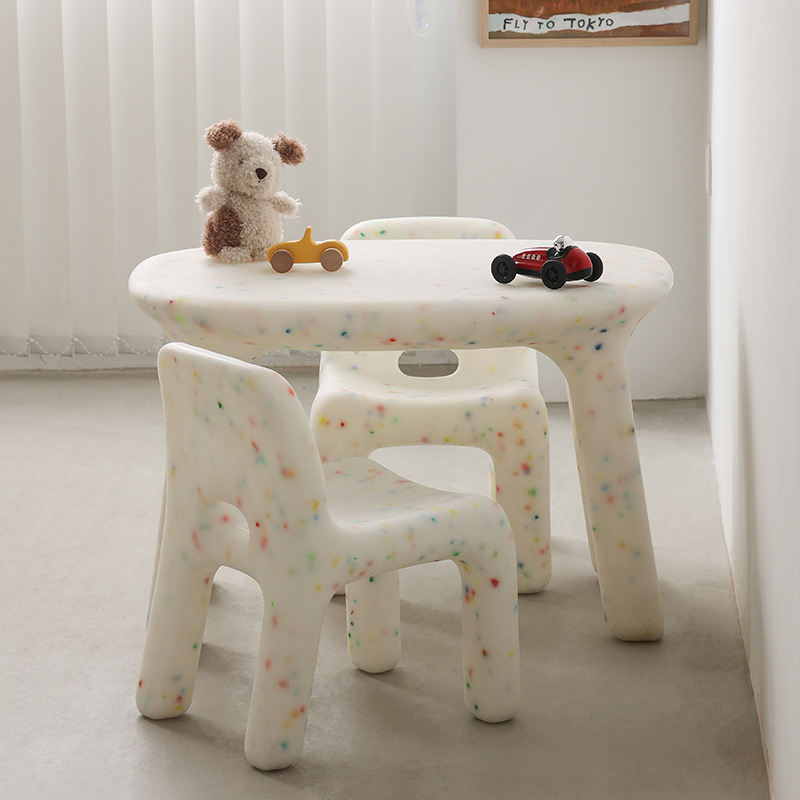 Kids Study Table And Chairs Se - Outdoor Furniture Durable 评论和价格