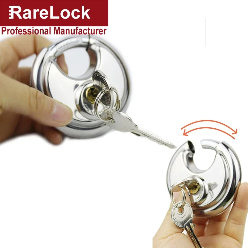 Circle Steel Padlock with 2 Ke - Outdoor Furniture Diy 评论和价格