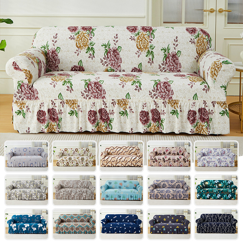 S/M/L/XL Printed Sofa Slipcove - Outdoor Furniture Xl 评论和价格