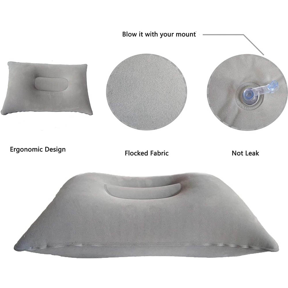 Inflatable Travel Pillow Porta - Outdoor Furniture Pillows 评论和价格