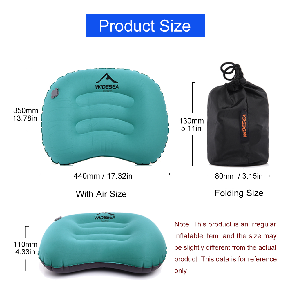 Widesea Portable Inflatable Pi - Outdoor Furniture Pillows 评论和价格