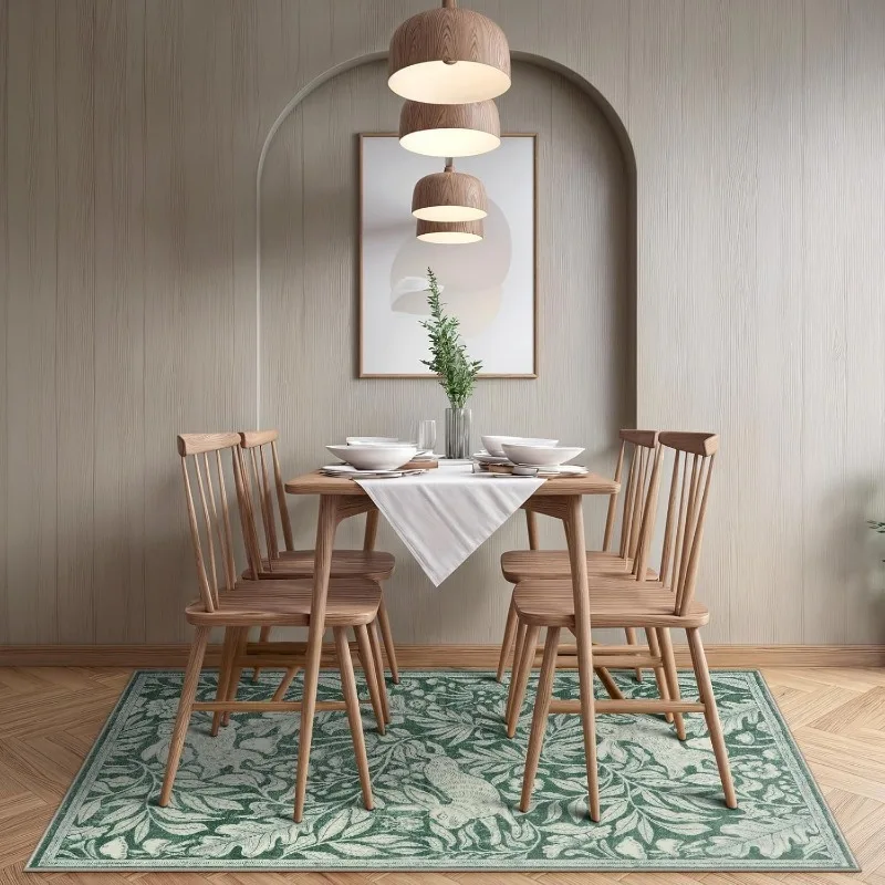 Living Room Carpet Soft Washab - Outdoor Furniture Green 评论和价格