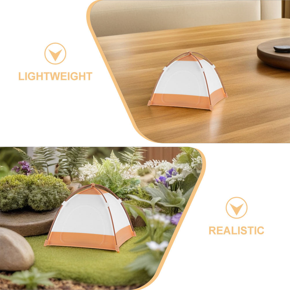 Miniature Tent 1:12 Scale Doll - Outdoor Furniture Diy 评论和价格