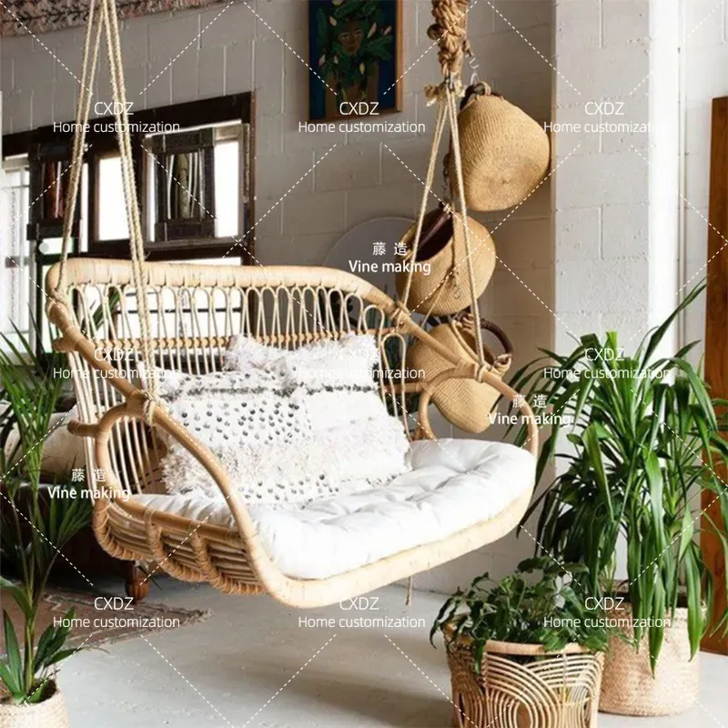 Outdoor Double Hanging Rattan  - Outdoor Furniture In Bali 评论和价格